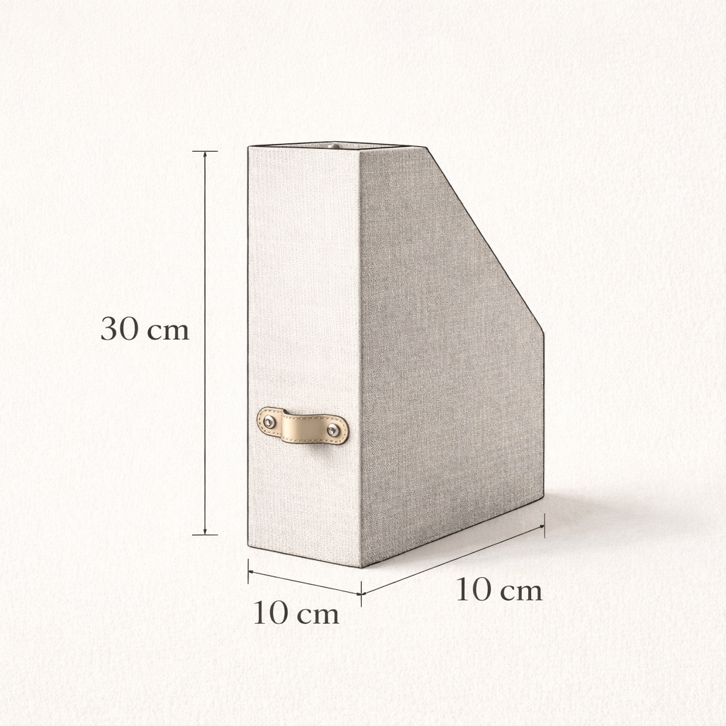 Revistero premium para oficinas elegantes en Color Negro