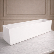 Caja para Flores Rectangular Blanco