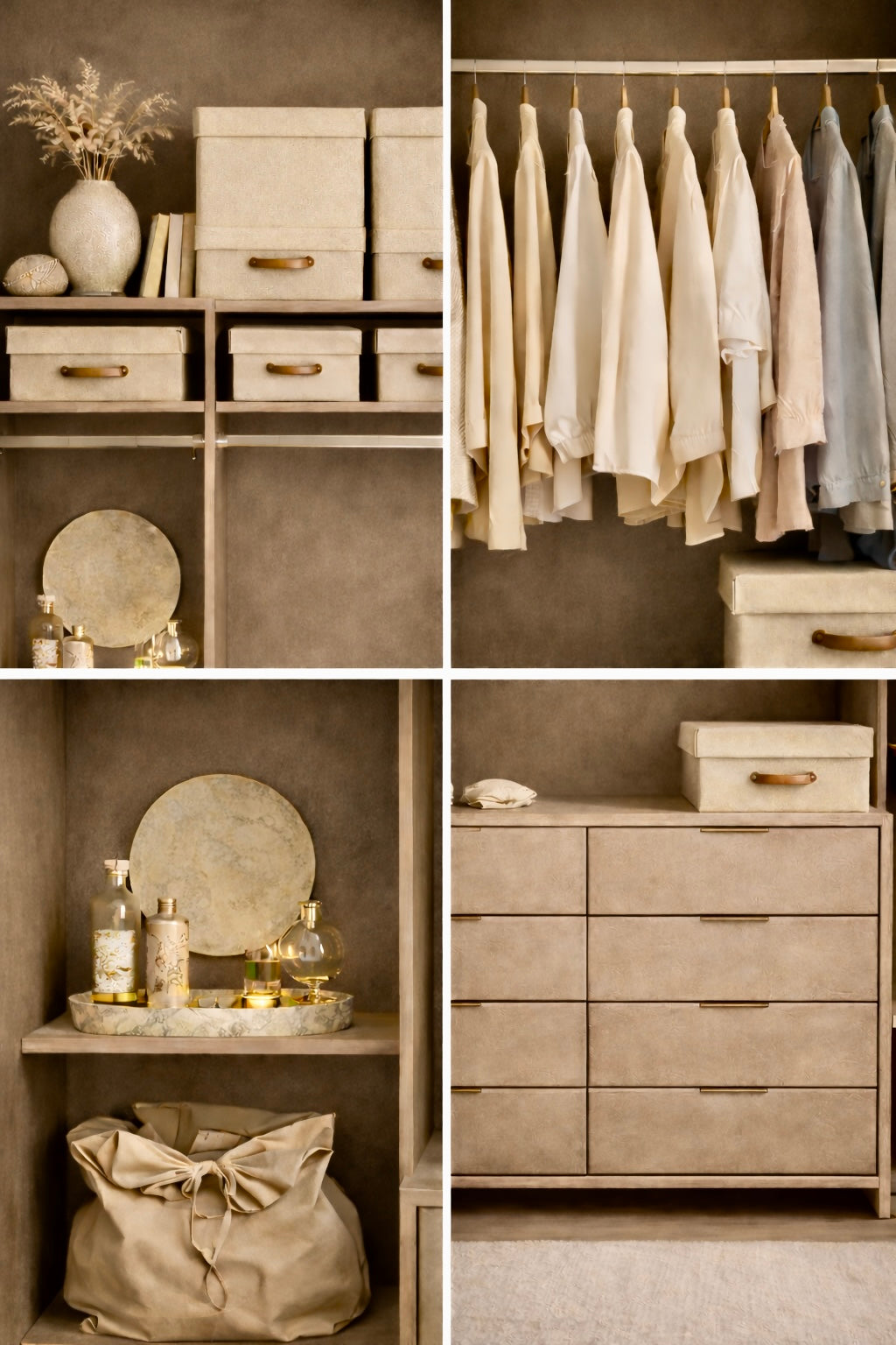 Caja organizadora para closet Arena Lino