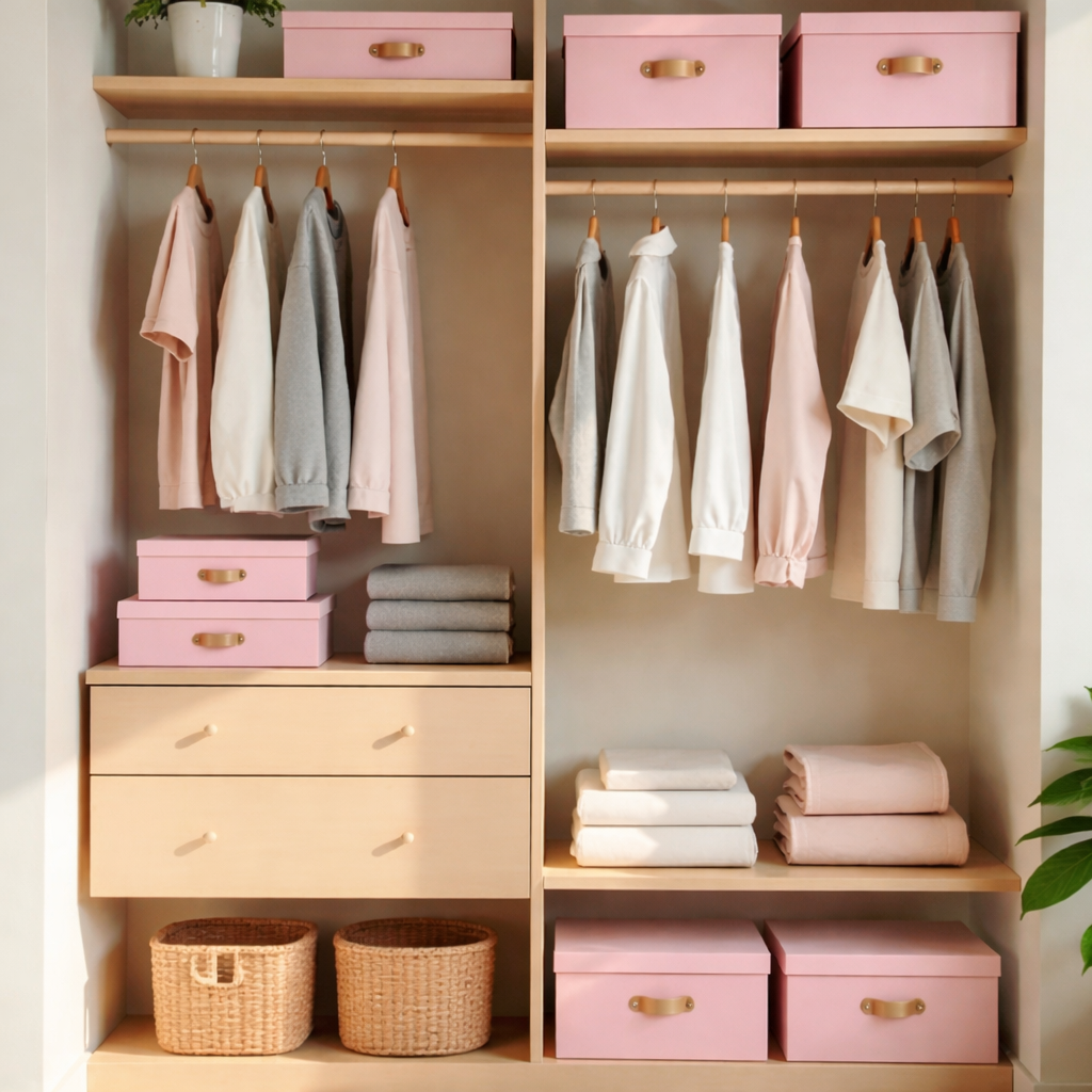 Caja Organizadora color Rosa