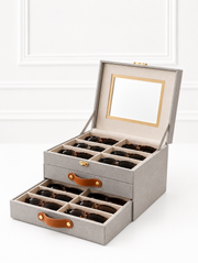 Caja Caja organizadora premium para closet elegantes para 16 lentes