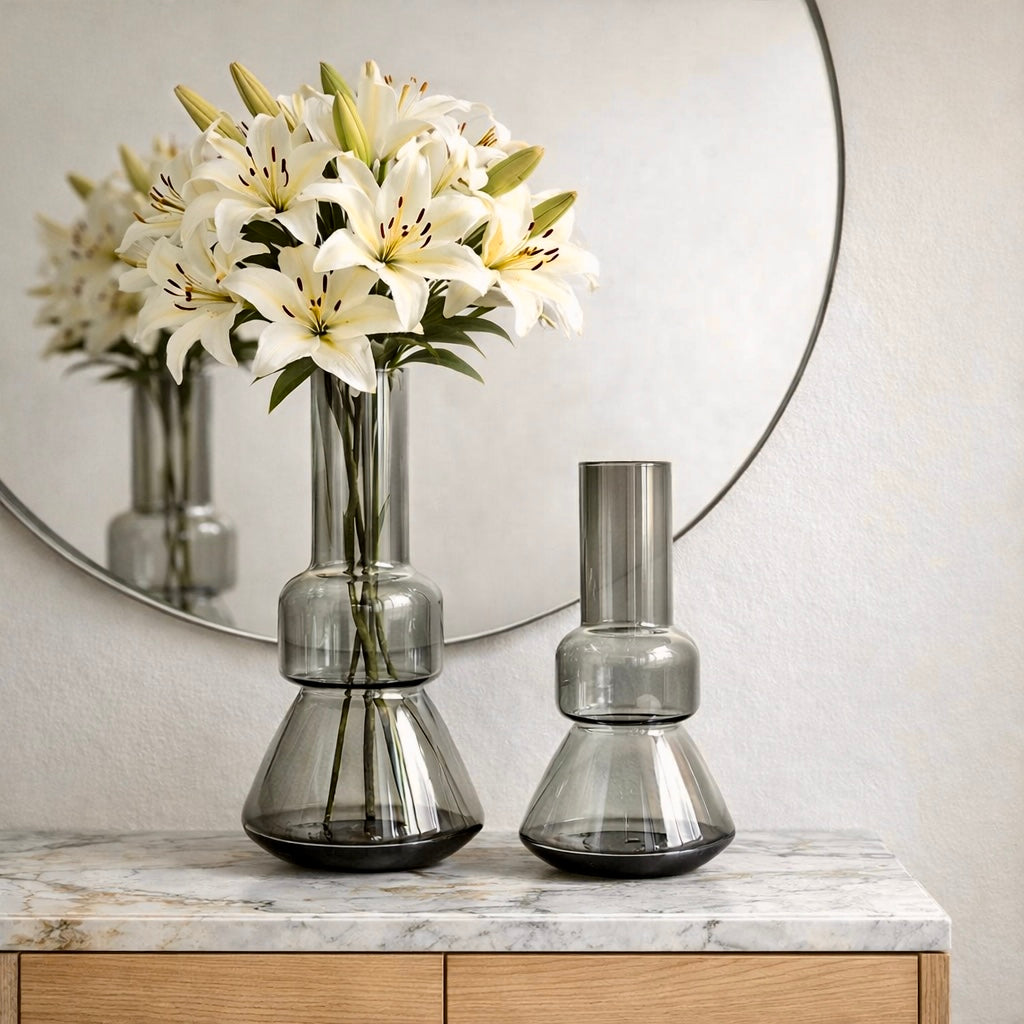 Jarrón Florero espejo Tarsa Grande