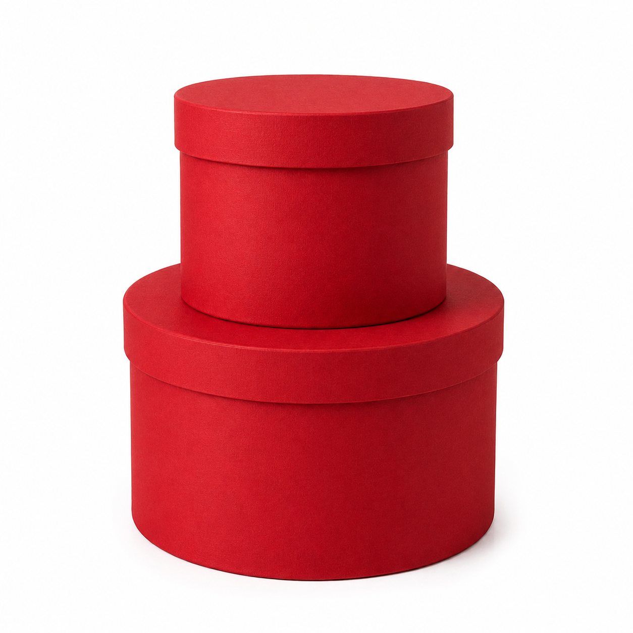 Set 2 Cajas Redonda Elegante para regalo | Caja de Lujo para Regalo