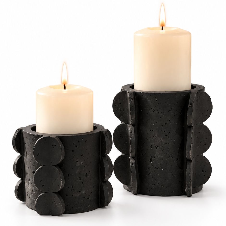 Candelabros set de 2 piezas