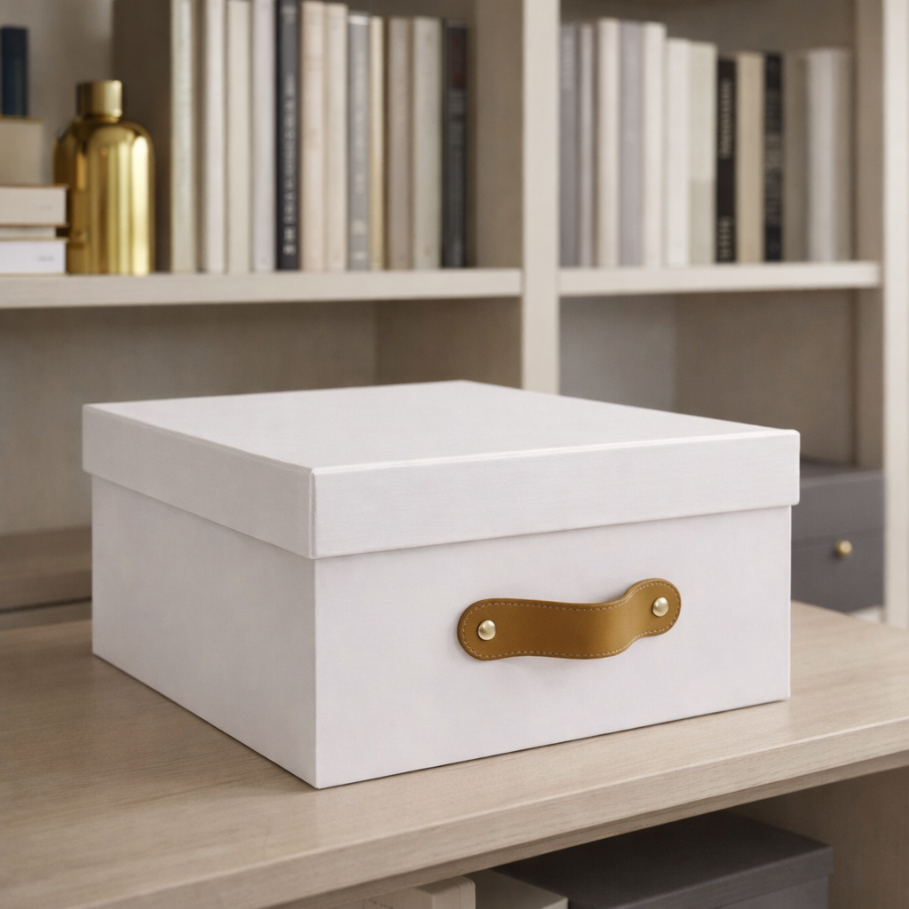 Caja organizadora para closet Blanco