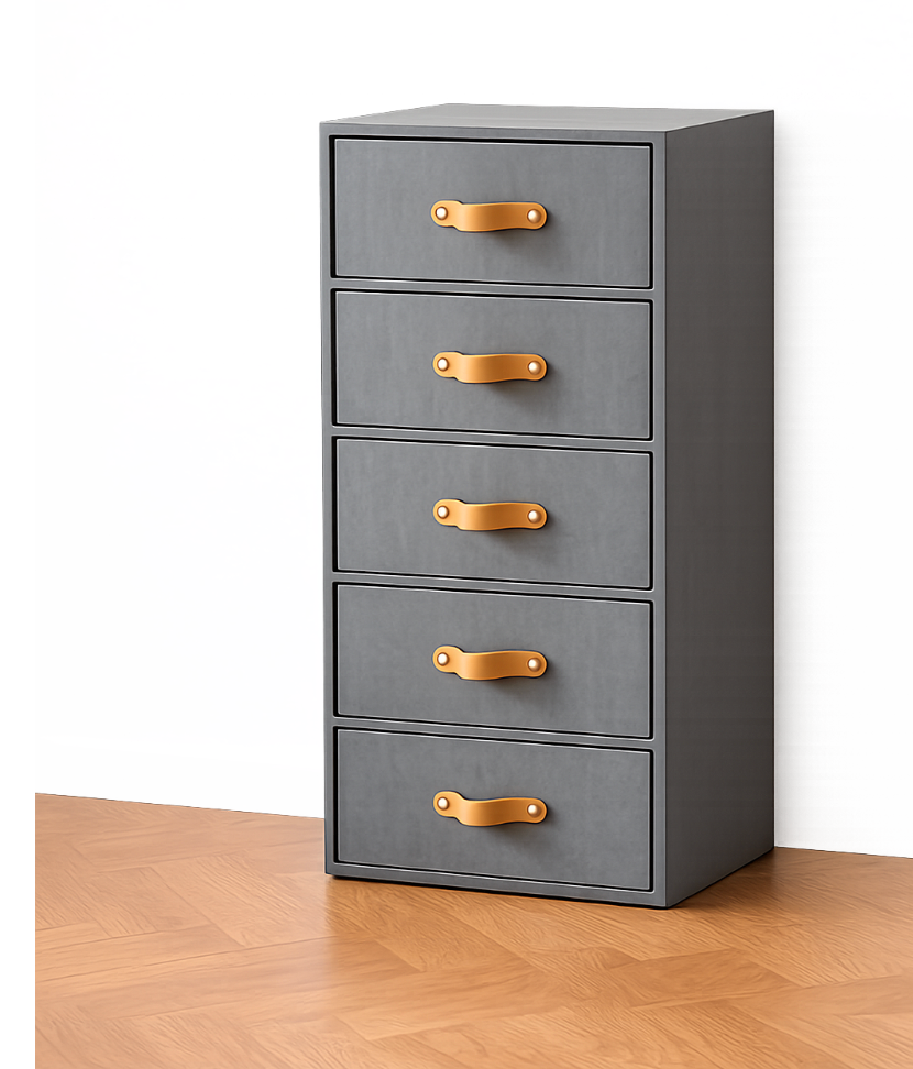 Cajonera 5 organizadora premium para closet elegantes Color Gris Lino (Copia)