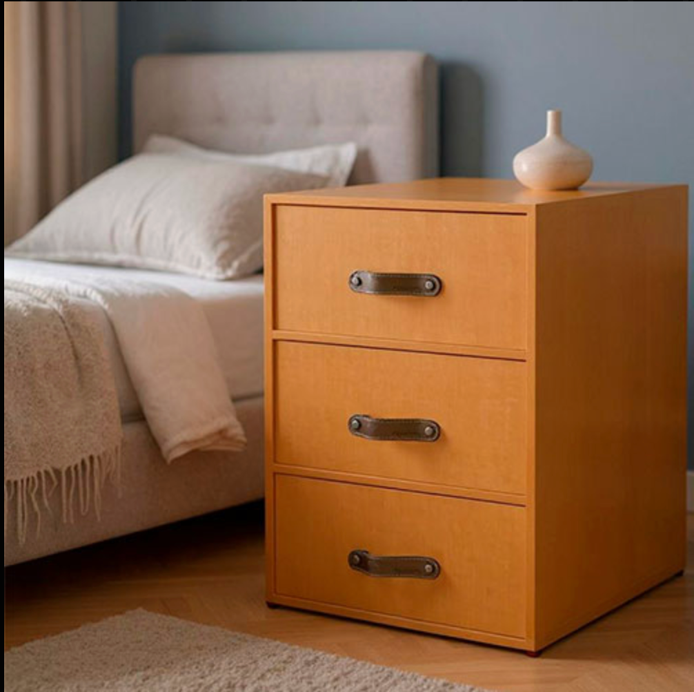 Cajonera 3 organizadora premium para closet elegantes Color Mud