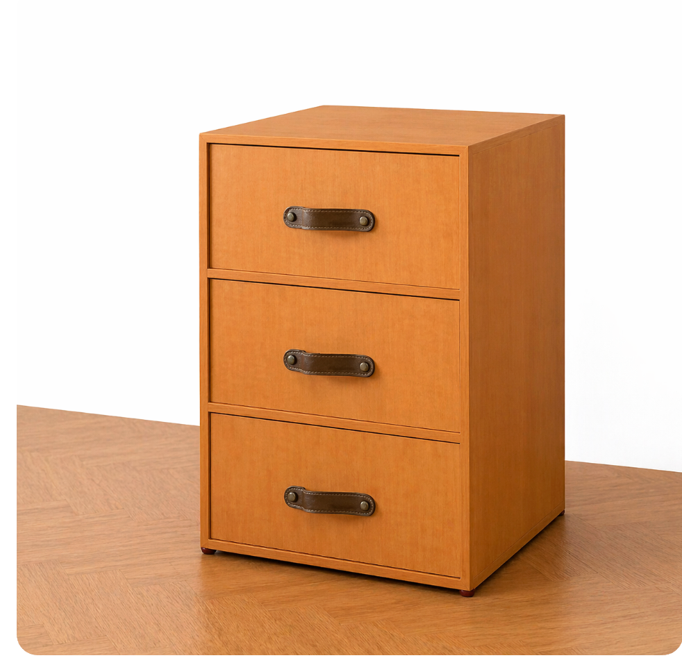 Cajonera 3 organizadora premium para closet elegantes Color Mud