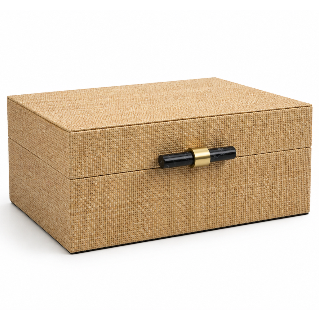 Caja de bejuco con herraje