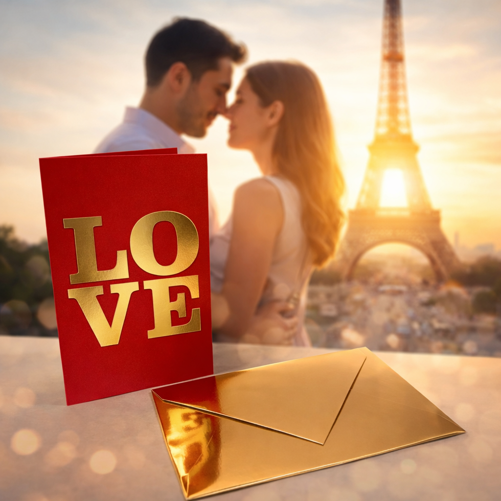 Tarjeta San Velentin Roja