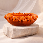 Platon Naranja con Estrellas de mar
