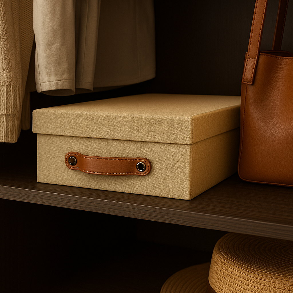 Caja organizadora para closet Arena Lino