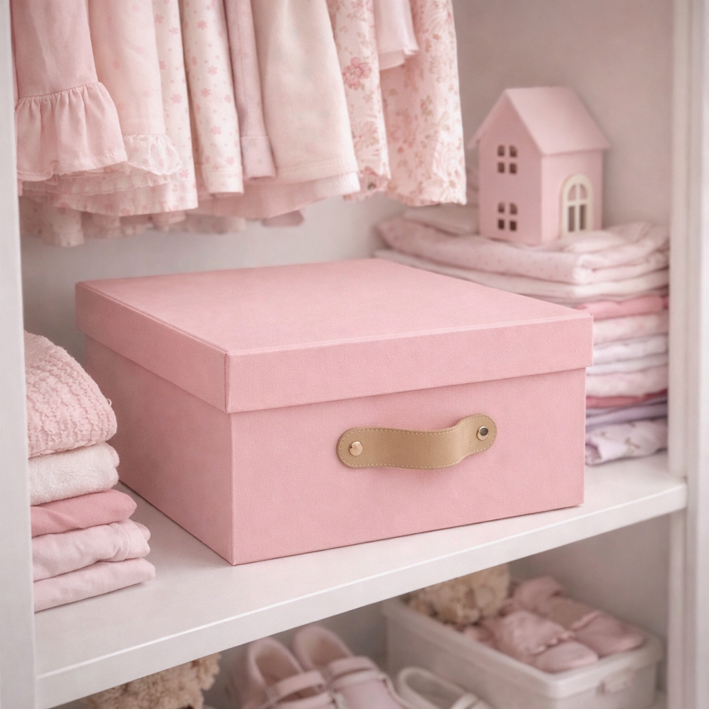 Caja Organizadora color Rosa