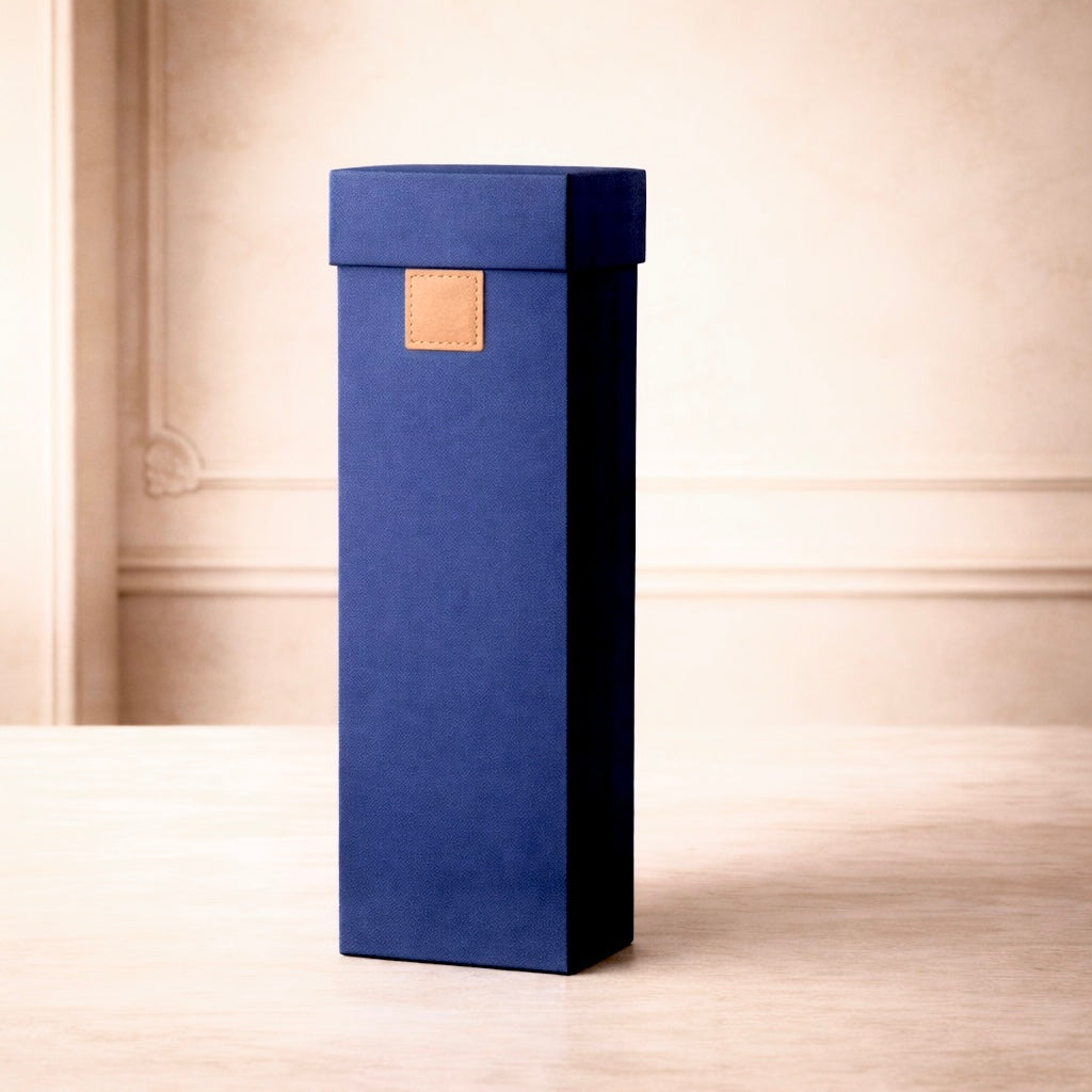 Caja elegante para una botella
