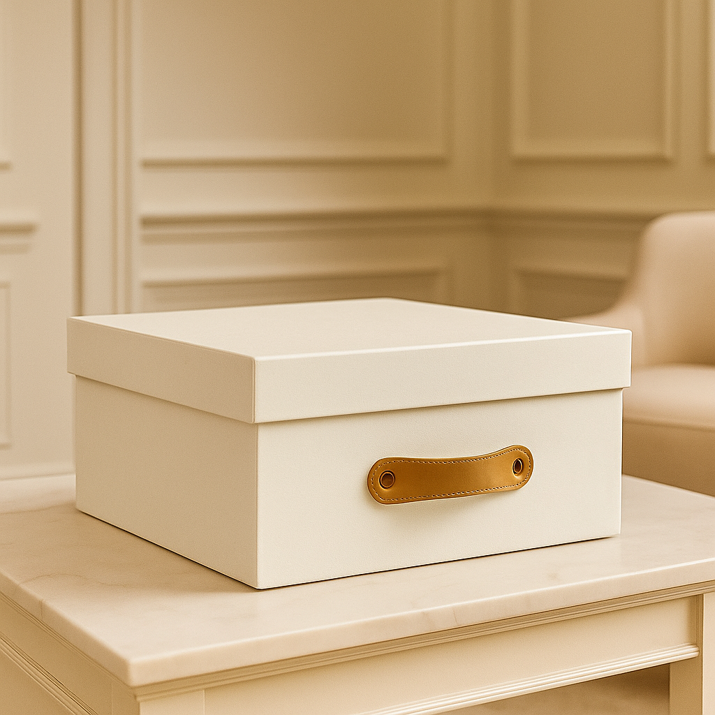 Caja organizadora para closet Blanco