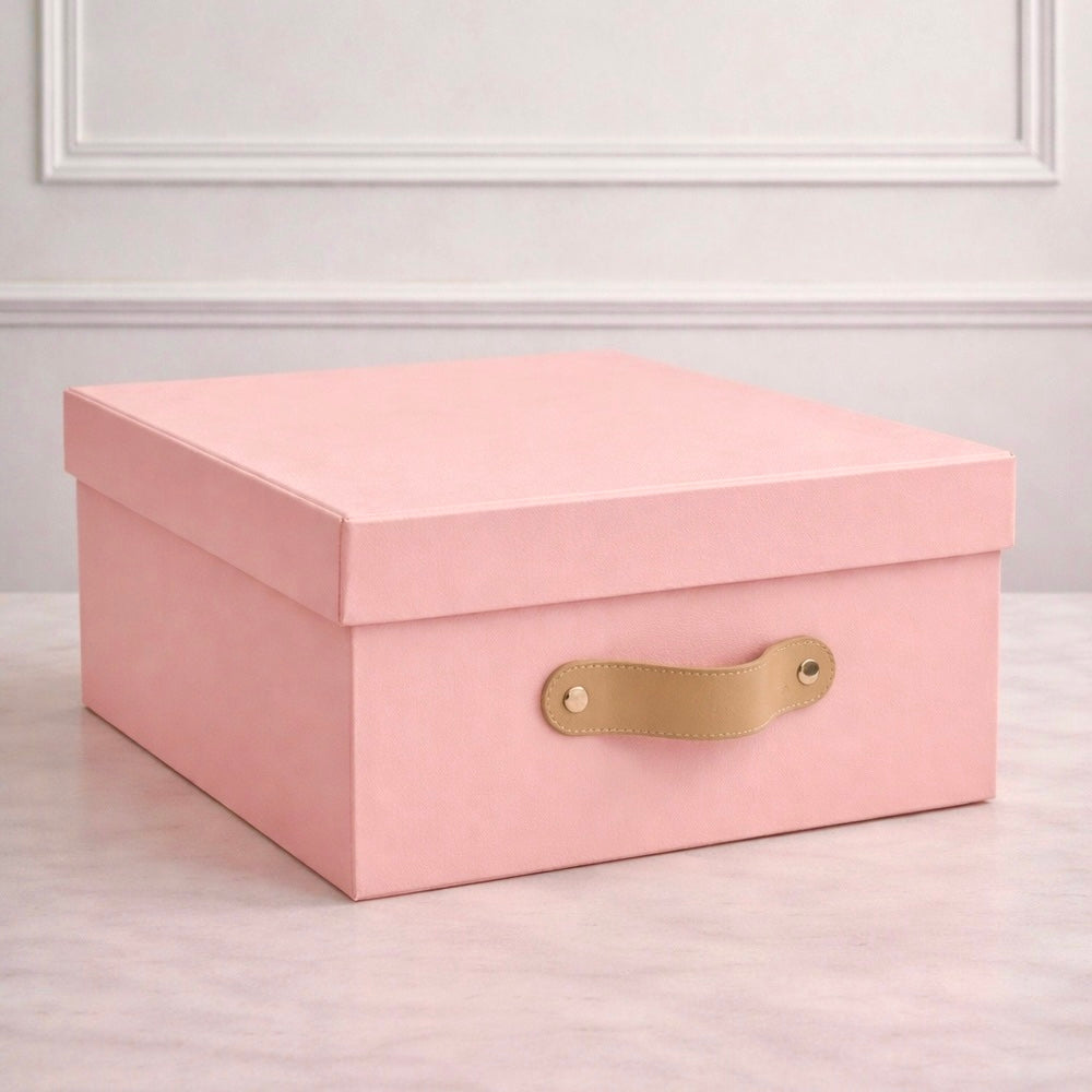 Caja organizadora premium Rosa