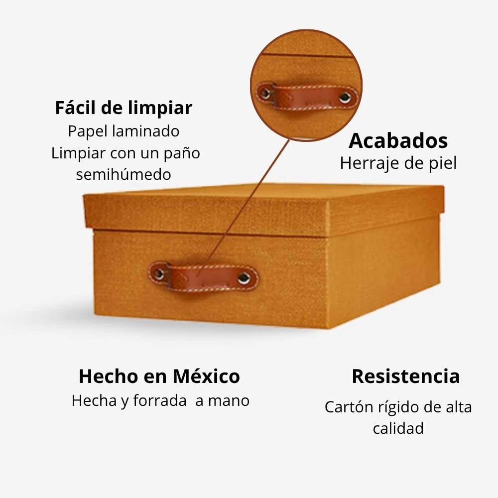 Caja organizadora para closet Mud