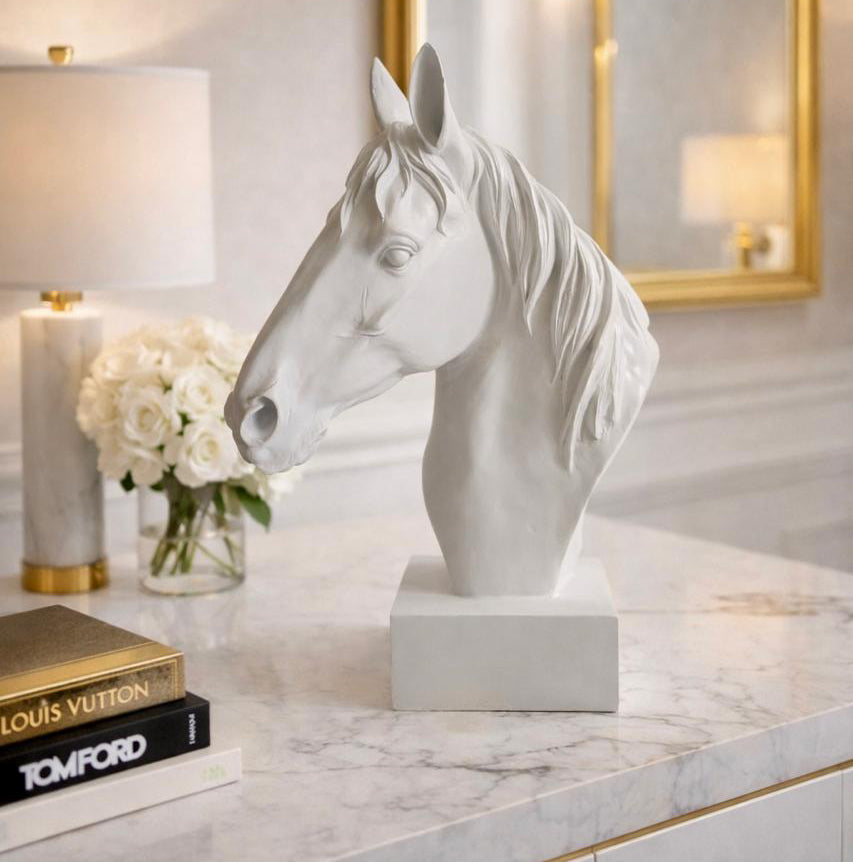 Cabeza Caballo Blanco