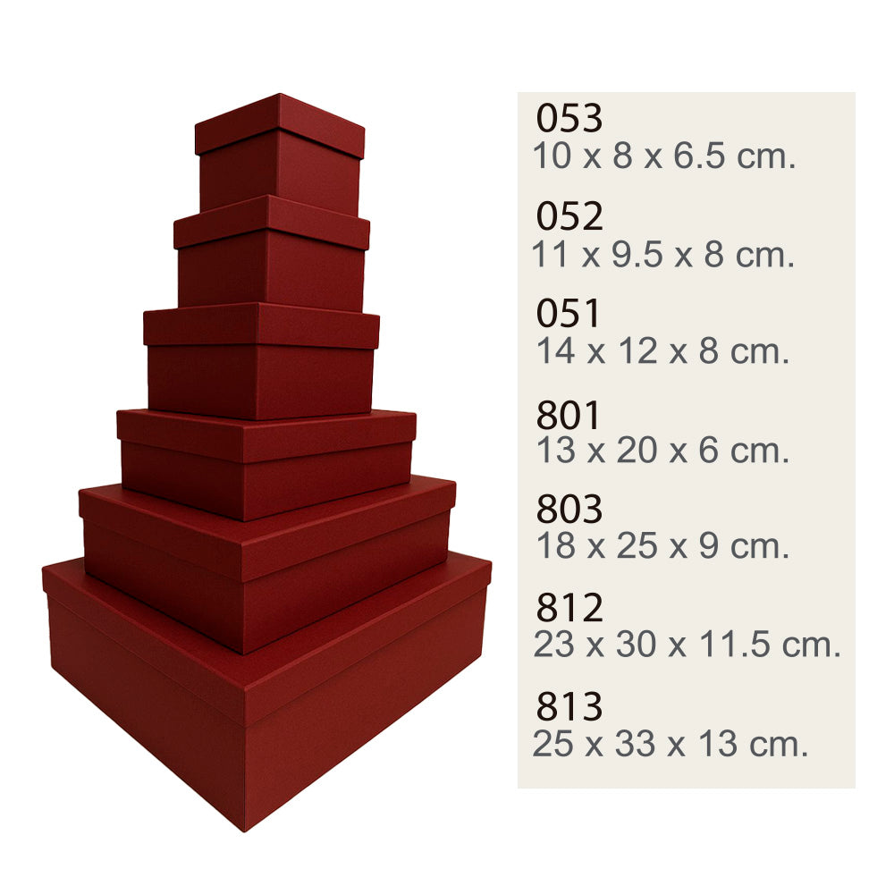 Set de 7 cajas de regalo