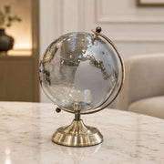 Figura Globo Terráqueo de Cristal