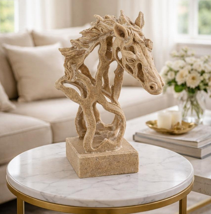 Cabeza de Caballo Beige