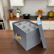 Caja para Copas Gris