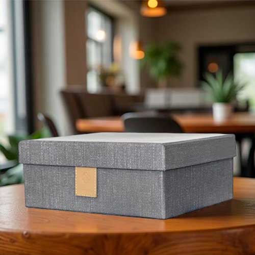 Caja para té con herraje