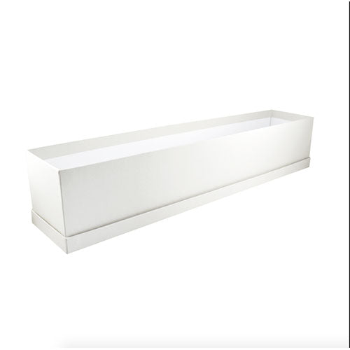 Caja para Flores Rectangular Blanco