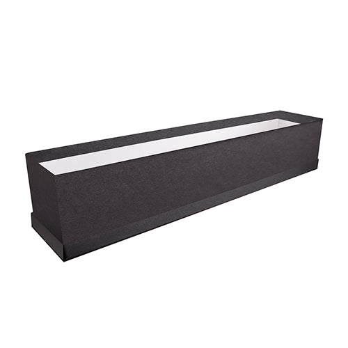 Caja para Flores Rectangular Negro