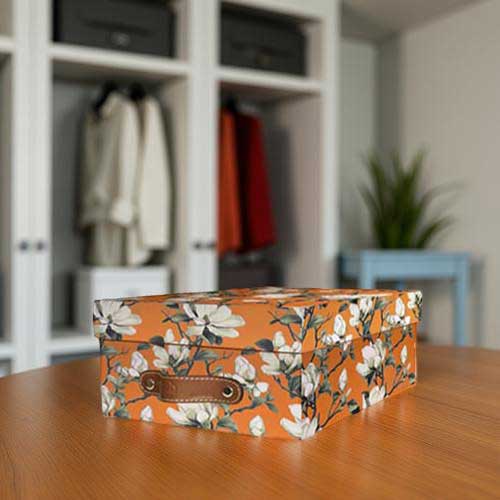 Caja organizadora para closet Magnolia Mud