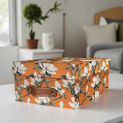 Caja organizadora para closet Magnolia Mud