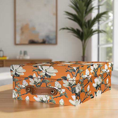 Caja organizadora para closet Magnolia Mud