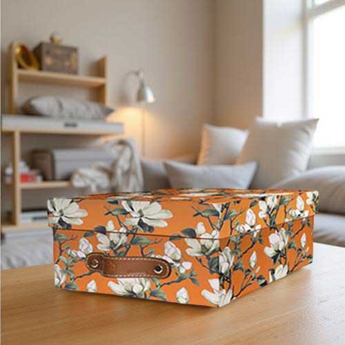 Caja organizadora para closet Magnolia Mud