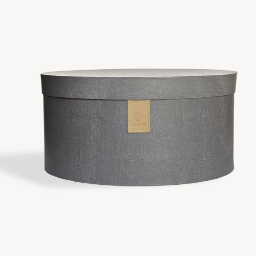 Caja redonda para closet