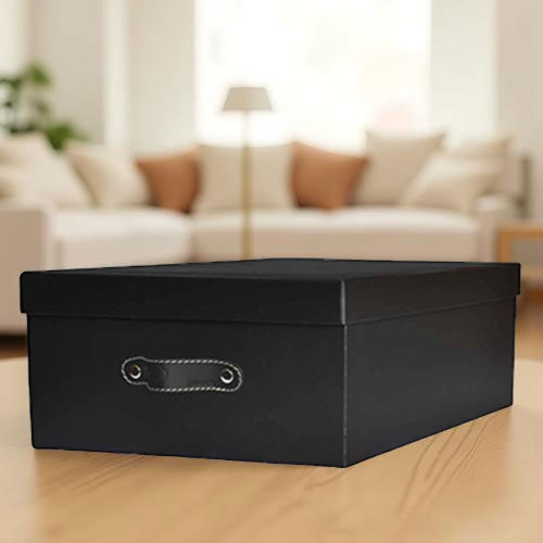 Caja organizadora para closet Vanol Negro