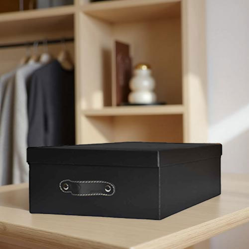 Caja organizadora para closet Vanol Negro