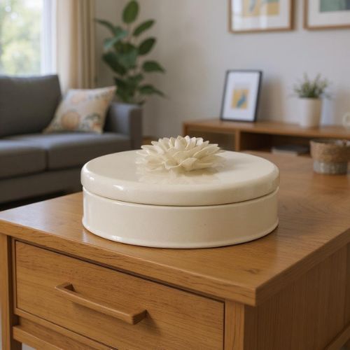 Caja decorativa Beige