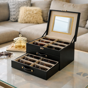 Caja para 24 lentes organizadora premium