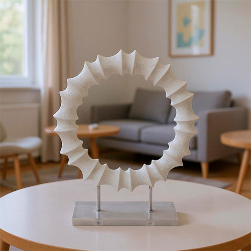 Decoración de mesa sobre base