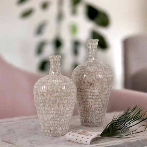 Jarrón de mosaico Ch