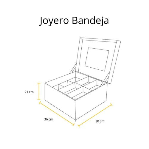 Joyero con Bandeja