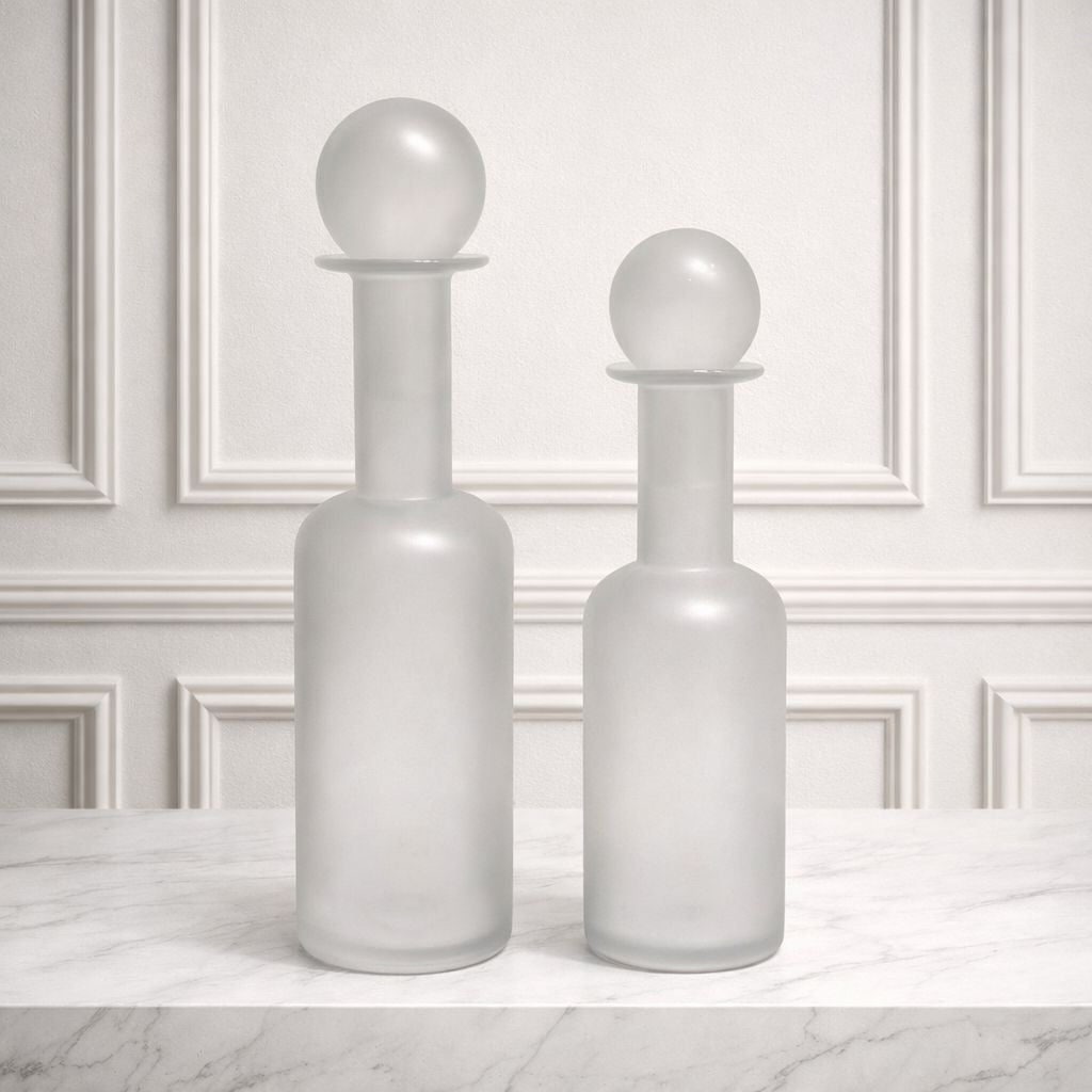 Jarron de cristal Orbe Grande