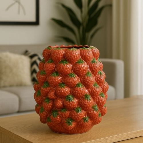Jarrón Fresas